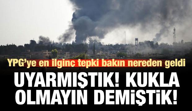 YPG'ye böyle tepki gösterdiler: Çok uyardık, kukla olmayın dedik!