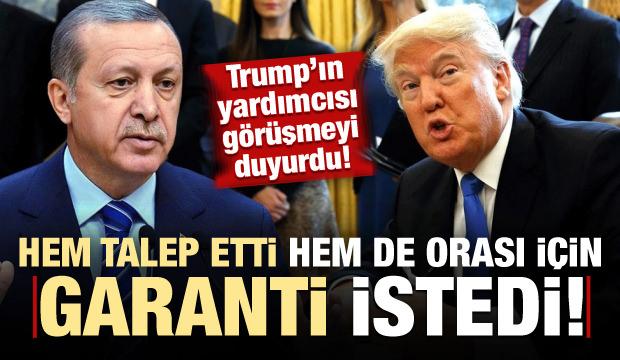 Pence duyurdu: Trump Erdoğan ile görüşüp talep etti...