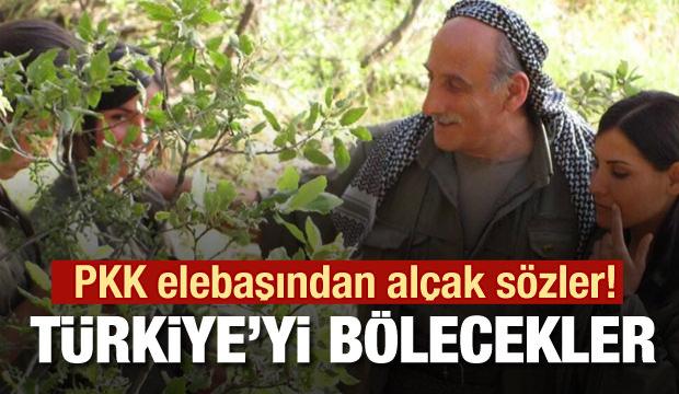 PKK elebaşı Duran Kalkan'dan alçak sözler! Amerika, Türkiye'yi bölecek