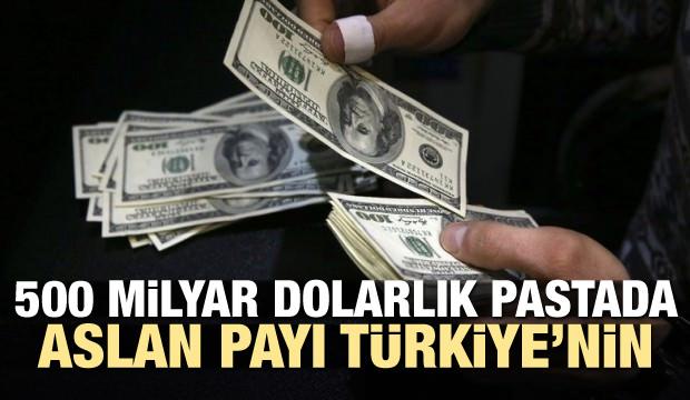 500 milyar dolarlık pastada aslan payı Türkiye’nin