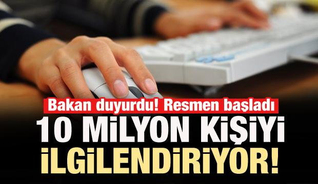 Bakan Selçuk duyurdu: Resmen başladı
