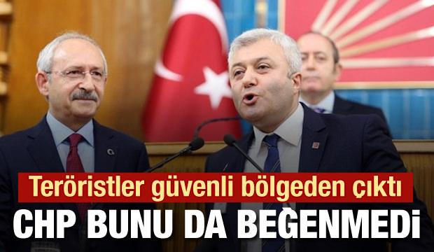 CHP, teröristlerin bölgeden çıkmasını beğenmedi