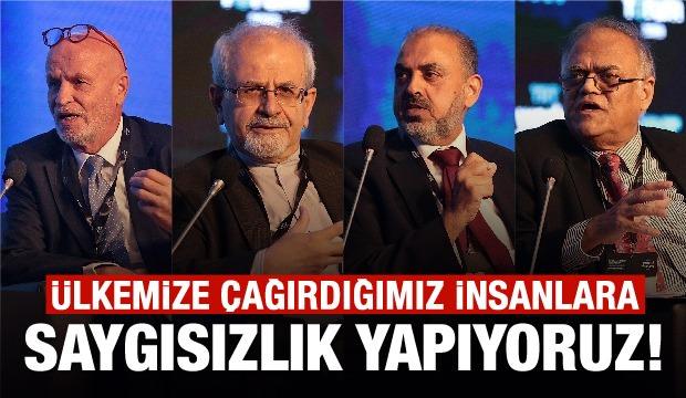 ÜLKEMİZE ÇAĞIRDIĞIMIZ İNSANLARA SAYGISIZLIK YAPIYORUZ