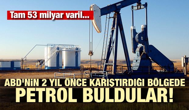 ABD'nin karıştırdığı bölgede petrol buldular! Tam 53 milyar varil