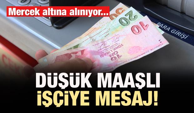 Düşük maaşta işçiye mesaj patrona ise mektup yollanacak