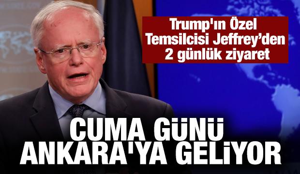 Jeffrey cuma günü Ankara'ya geliyor