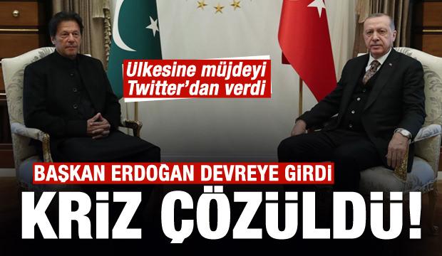 Pakistan, Erdoğan'ın desteğiyle büyük bir dertten kurtuldu