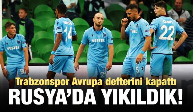 Trabzonspor Avrupa defterini kapattı!