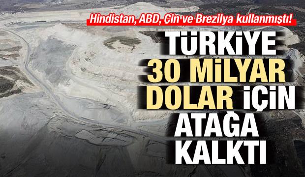turkiye 30 milyar dolar icin ataga