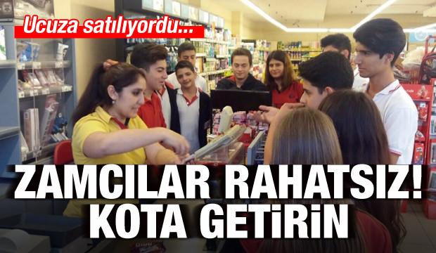Zamcılar çok rahatsız! Kota getirilsin talebi