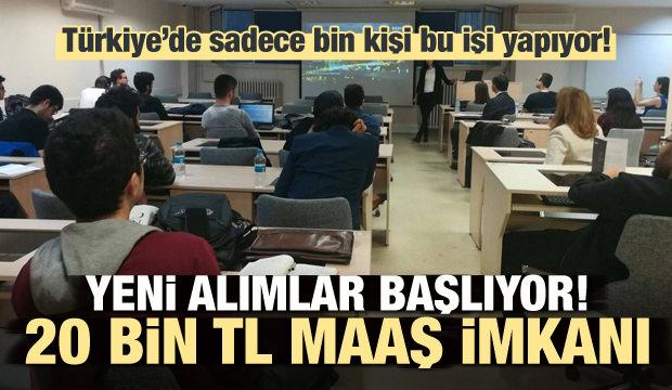 20 bin TL maaş imkanı! Yeni alımlar başlıyor