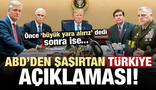 ABD'den şaşırtan Türkiye açıklaması! Önce yaptırım dedi sonra...