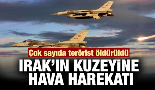 Son dakika haber: Irak'ın kuzeyine hava harekatı