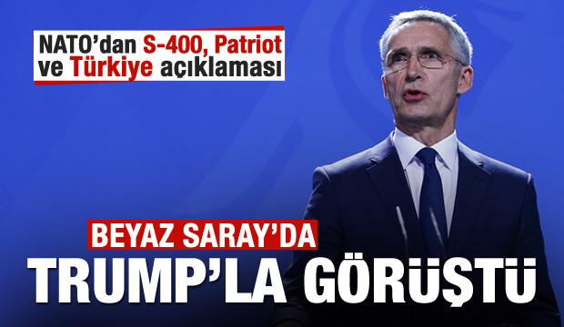 Trump'la görüşen Stoltenberg'den Türkiye açıklaması