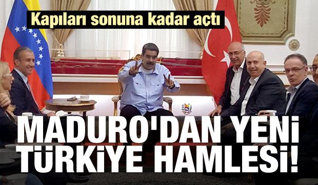 Maduro'dan yeni Türkiye hamlesi! Kapıları sonuna kadar açtı