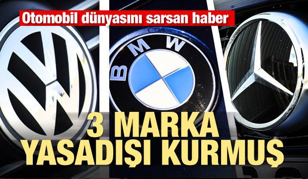 Otomobil dünyasını sarsan haber! BMW, Mercedes ve Volkswagen yasadışı kurmuş