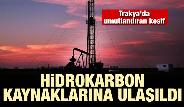 Trakya'da umutlandıran keşif: Hidrokarbon kaynaklarına ulaşıldı