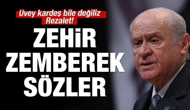 Bahçeli: Proje ile geldi, proje ile gidecek!