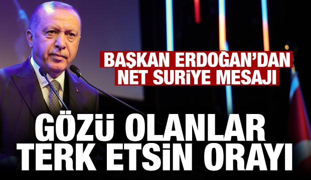 Erdogan Suriye Topraklarinda Gozu Olanlar Terk Etsin Orayi Guncel Haberleri