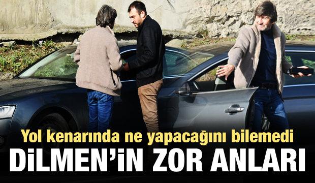 Rıdvan Dilmen'in zor anları!