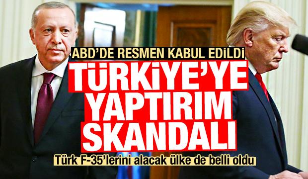 ABD'den Türkiye'ye yaptırım çağrısı! Türk F-35'lerini de o ülke alacak