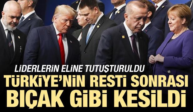Türkiye'nin resti sonrası bıçak gibi kesildi! Ellerine tutuşturuldu
