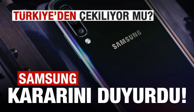 Turkiye Den Cekiliyor Mu Samsung Dan Son Dakika Aciklamasi Ekonomi Haberleri