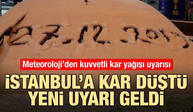 istanbul da kar yagisi basladi meteoroloji den son dakika uyari geldi guncel haberleri
