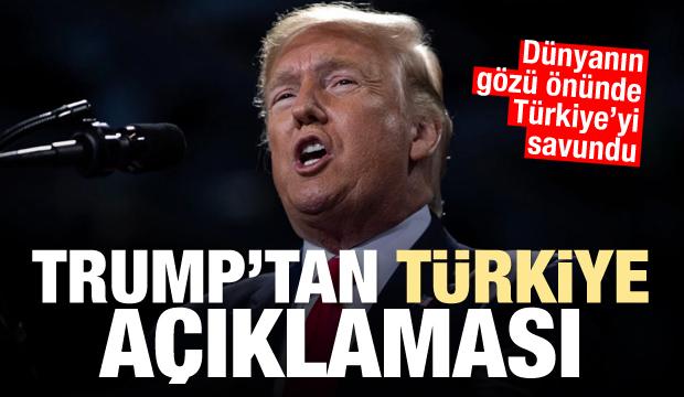Trump Tan Flas Turkiye Aciklamasi Herkesin Onunde Turkiye Yi Savundu Dunya Haberleri