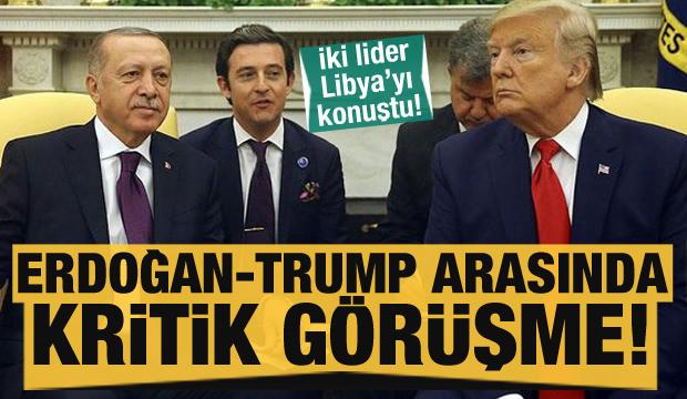 Erdoğan ile Trump arasında kritik görüşme!