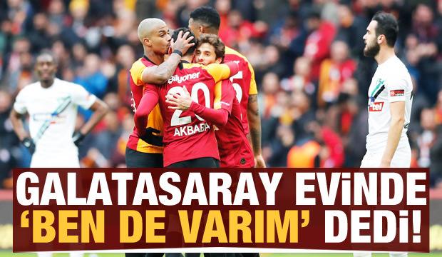 Galatasaray 'Yarışta ben de varım' dedi!