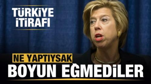 İtiraf geldi: Türkiye'ye boyun eğdiremedik