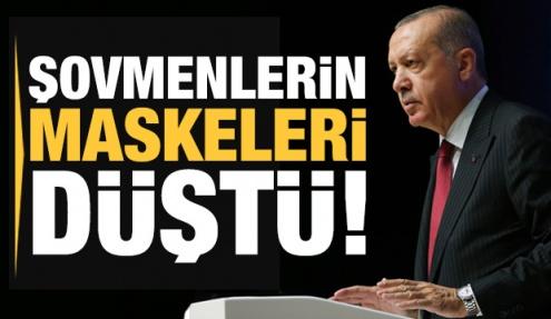 Son dakika: Erdoğan: Şovmenlerin maskesi düşmeye başladı