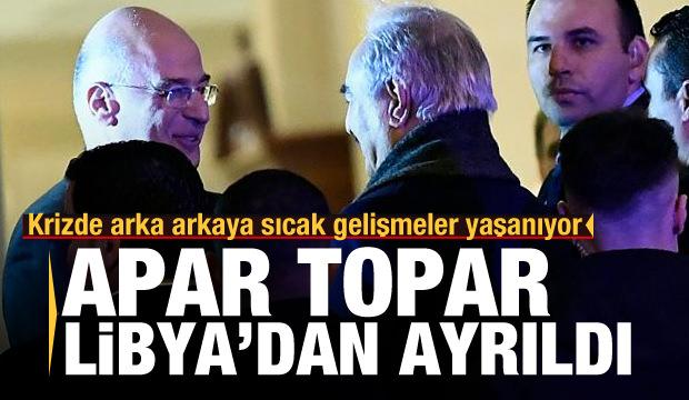 Krizde bomba gelişme! Hafter apar topar Libya'dan ayrılıp Yunanistan'a gitti
