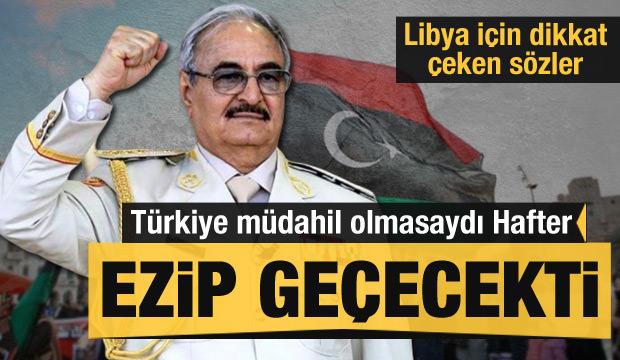 Yusuf Alabarda: Türkiye müdahil olmasaydı Hafter hükümeti ezip geçecekti