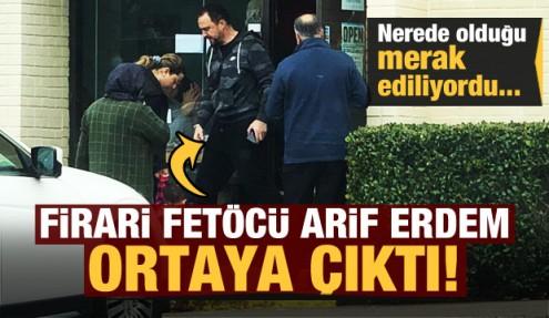 Firari FETÖ’cü Arif Erdem Virginia’da ortaya çıktı
