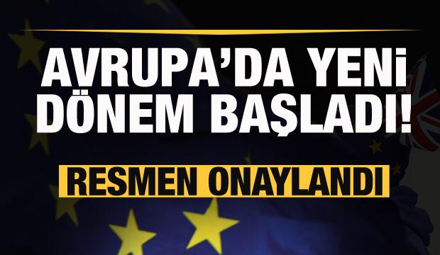 Avrupa'da yeni dönem! Resmen onaylandı!