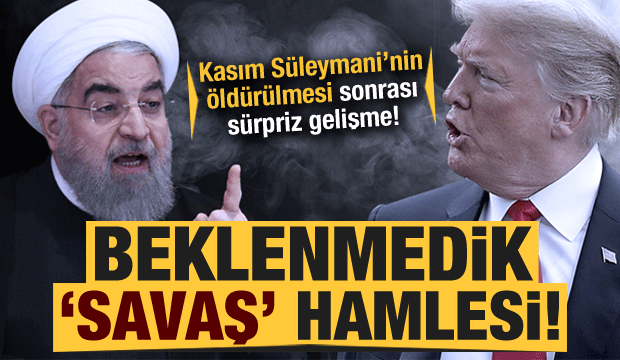 Kasım Süleymani'nin öldürülmesi sonrası sürpriz 'savaş' hamlesi!
