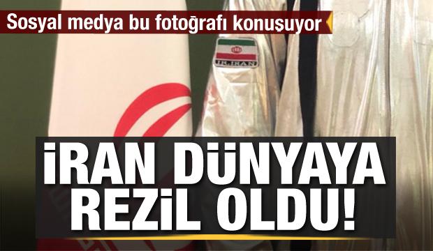 İran dünyaya rezil oldu! Sosyal medya bu fotoğrafı konuşuyor