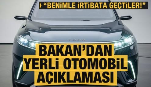 Bakan Varank'tan yerli otomobil açıklaması
