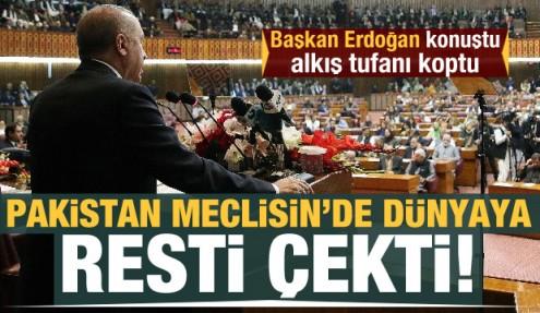 Cumhurbaşkanı Erdoğan: Dün Çanakkale bugün Keşmir