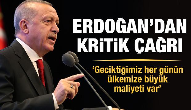 Cumhurbaşkanı Erdoğan'dan yerli teknoloji uyarısı