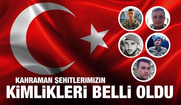 İdlib şehitlerinin kimlikleri belli oldu