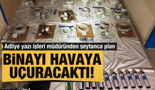 Şırnak'ta korkunç plan! Adliye binasını havaya uçuracaktı