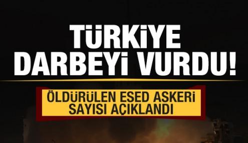 Son dakika: Öldürülen rejim askeri sayısı açıklandı! Esed'e darbe üstüne darbe