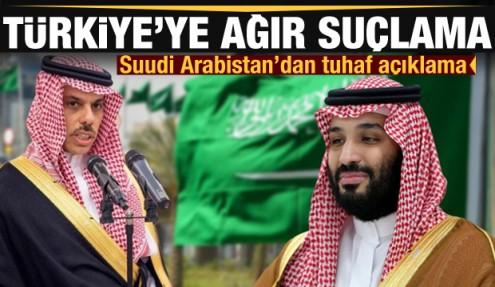 Suudi Arabistan'dan Türkiye'ye ağır Libya suçlaması