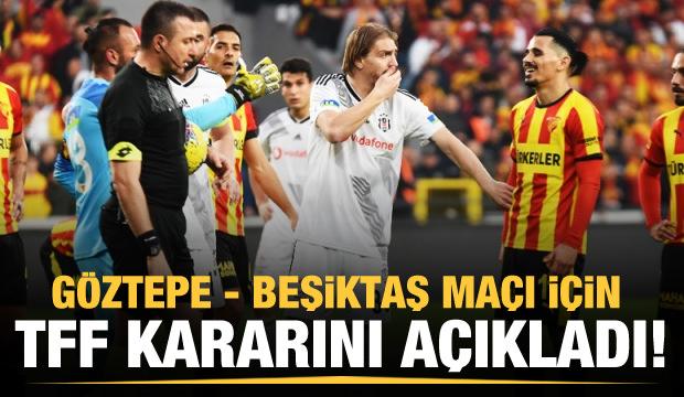 TFF, Göztepe - Beşiktaş maçı için kararını açıkladı! - Tüm Spor Haber