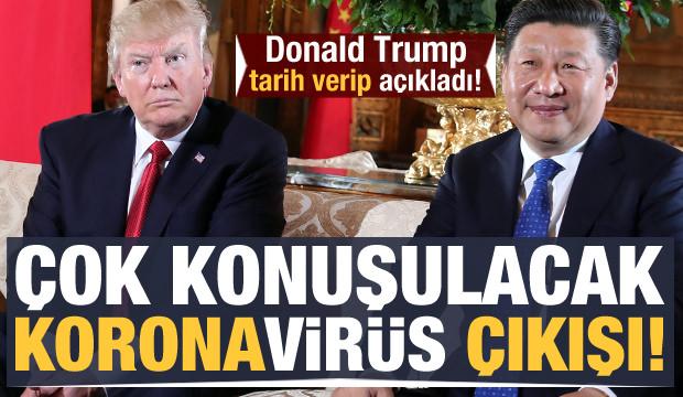 Trump'tan çok konuşulacak 'coronavirüs' açıklaması! Tarih verdi