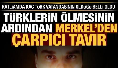 Almanya'da katliam! Ölen Türklerin sayısı belli oldu! Merkel'den çarpıcı tavır ve açıklama