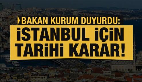Bakan Kurum duyurdu: Yıkım için süreç başlıyor